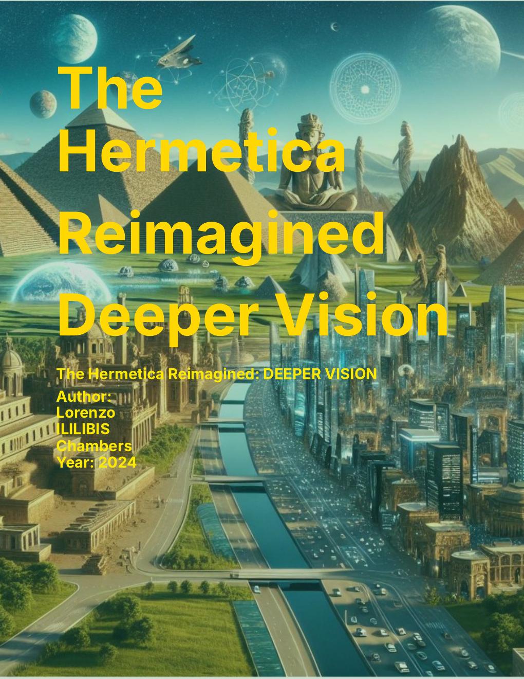 The Hermetica Reimagined | Deeper Vision | cover